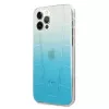 Mercedes-Benz MEHCP12LCLGBL iPhone 12 Pro Max pevné puzdro Transparent Line modré