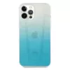 Mercedes-Benz MEHCP12LCLGBL iPhone 12 Pro Max pevné puzdro Transparent Line modré