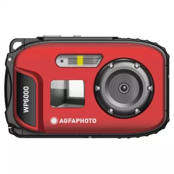 AgfaPhoto Realishot WP6000 červený vodotesný kompaktný fotoaparát