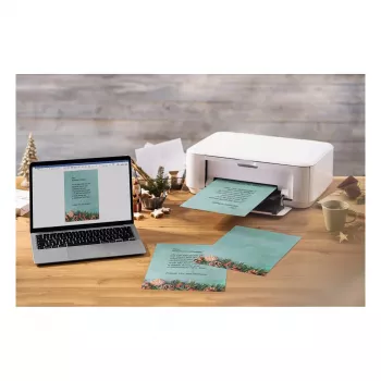 SIGEL DP642 Vianočný listový papier, zelený vianočný motív, A4, 90 g/m2, 100 listov