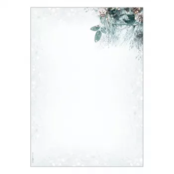 SIGEL vianočný listový papier Eucalyptus Magic A4 90 g/m² 100 listov