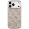 GUESS 4G Triangle Logo MagSafe puzdro pre iPhone 18 Pro Max / 17 Pro Max - ružové zlato