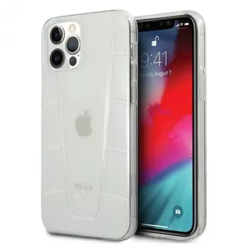 Mercedes-Benz MEHCP12LCLCT iPhone 12 Pro Max priehľadný tvrdý kryt Transparent Line
