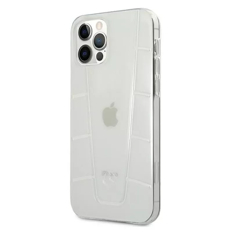Mercedes-Benz MEHCP12LCLCT iPhone 12 Pro Max priehľadný tvrdý kryt Transparent Line