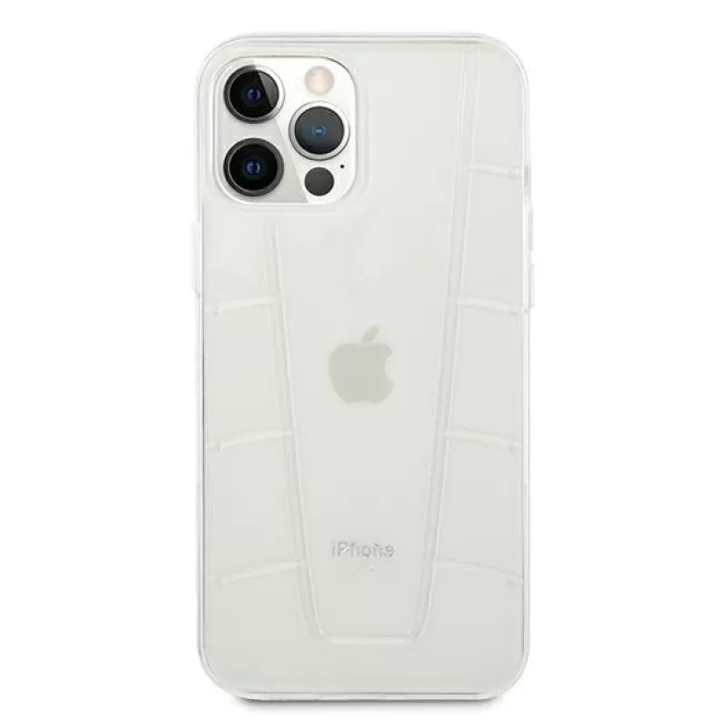 Mercedes-Benz MEHCP12LCLCT iPhone 12 Pro Max priehľadný tvrdý kryt Transparent Line