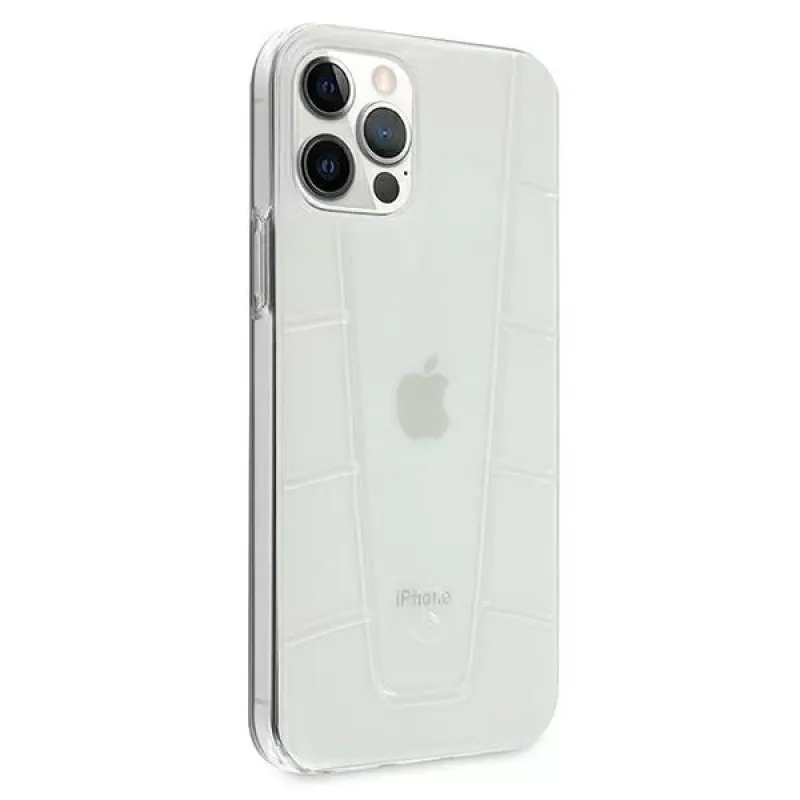 Mercedes-Benz MEHCP12LCLCT iPhone 12 Pro Max priehľadný tvrdý kryt Transparent Line
