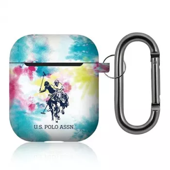 U.S. Polo Assn. US Polo AirPods 1/2 puzdro multicolor Tie & Dye kolekcia