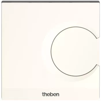 THEBEN RAMSES 703 S elektronický nástenný izbový termostat, biely