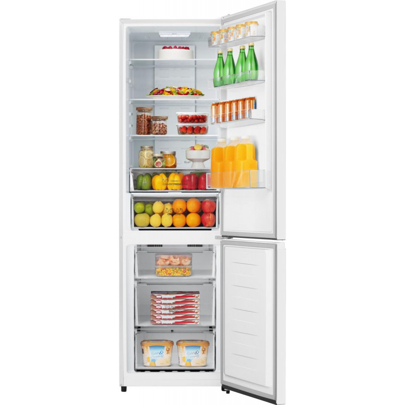 Gorenje NRK620EAW4 NoFrost Plus voľne stojaca chladnička s mrazničkou, 331L celková kapacita, energetická trieda E, biela