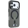 BMW M IML Glossy Metal Logo & Trims MagSafe puzdro pre iPhone 18 Pro / 17 Pro - čierna