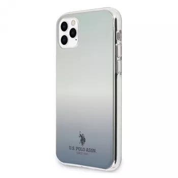 U.S. POLO ASSN. US Polo USHCN58TRDGLB zadný kryt na iPhone 11 Pro s modrým gradientovým vzorom