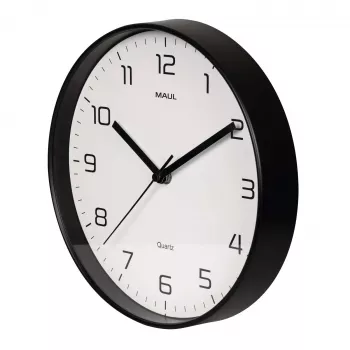 MAULdrip nástenné hodiny 25 cm quartz čierne
