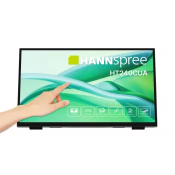 DRUGO monitor Hannspree HT240CUA 23,6 palca Full HD VA dotykový monitor - čierny (repasovaný)