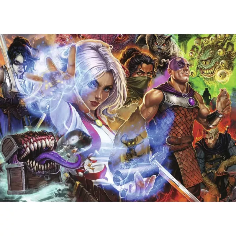 Ravensburger Dungeons & Dragons Quest Accepted 1000-dielikové puzzle