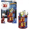 RAVENSBURGER 3D puzzle stojan na perá Spider-Man - 54 dielikov, oficiálny Marvel, Easy Click
