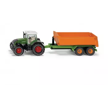 SIKU Farmer Fendt 939 Vario s hooklift podvozkom a sklápacou vaňou - mierka 1:50, die-cast kovová hračka