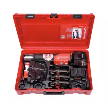 Rothenberger ROMAX 4000 Akumulátorový lisovací stroj sada TH16-20-26mm, 4Ah, EU