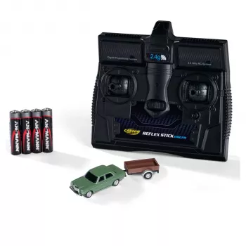 Carson 1:87 Mercedes-Benz 200/8 s prívesom 2.4G 100% RTR zelená