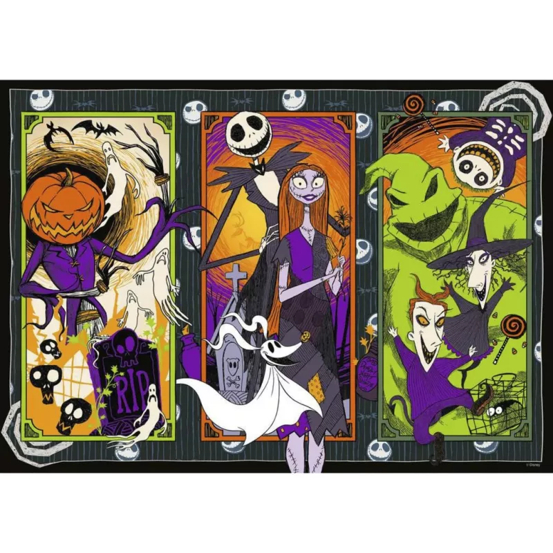 RAVENSBURGER Puzzle The Nightmare Before Christmas (1000 dielikov)