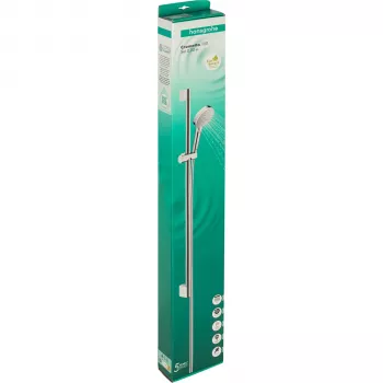 Hansgrohe Crometta Vario EcoSmart Sprchová súprava, 90 cm, biela/chróm