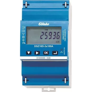 Eltako DSZ16D-3x100A trojfázový elektromer, priame meranie, MID certifikovaný, 100A, DIN lišta