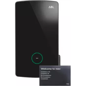 ABL eM4 Single Wallbox Controller 22 kW Type 2 zásuvka uzamykateľná