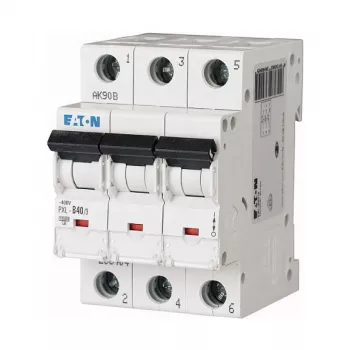 Eaton PXL-B40/3 40A 3-pólový istič s charakteristikou B (MCB)