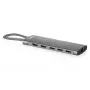 DIGITUS USB-C dokovacia stanica, 11-portová, Triple Display, 100W PD