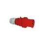 BALS CEE priemyselná zástrčka 5-pólová 63A 400V IP44 6h Multi-Grip rovná červená 2155