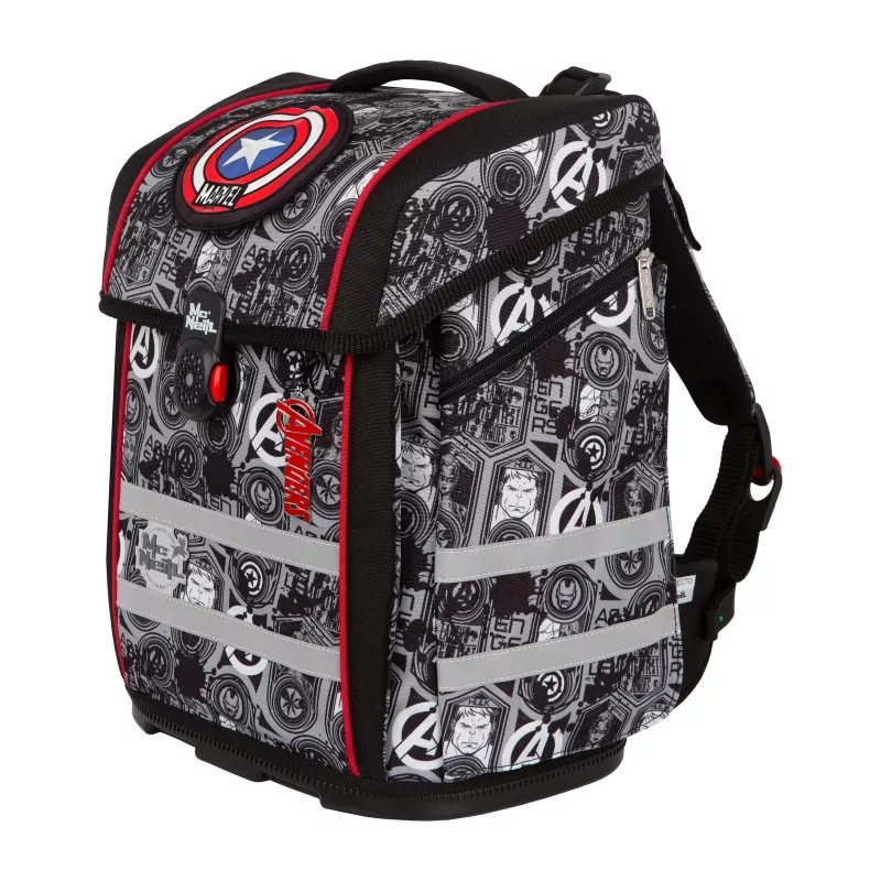 McNeill PERFECTO 5-dielny set školskej aktovky Marvel Avengers