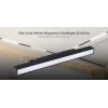 MIBOXER MF2-12A-RF LED 48V koľajnicové svietidlo 12W CCT 2.4G Tunable White čierna