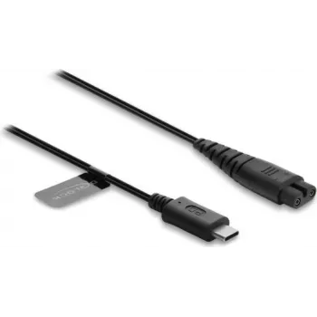 Delock USB Type-C™ nabíjací kábel 5 V pre elektrické holiče kompatibilný s Hatteker RFC-588 - náhradný nabíjací kábel k holiču 1,2 m