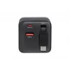 ALLNET 65W GaN USB-C PD nástenná nabíjačka s Quick Charge 3.0, 2x USB-C a 1x USB-A