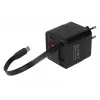 ALLNET 65W GaN USB-C PD nástenná nabíjačka s Quick Charge 3.0, 2x USB-C a 1x USB-A