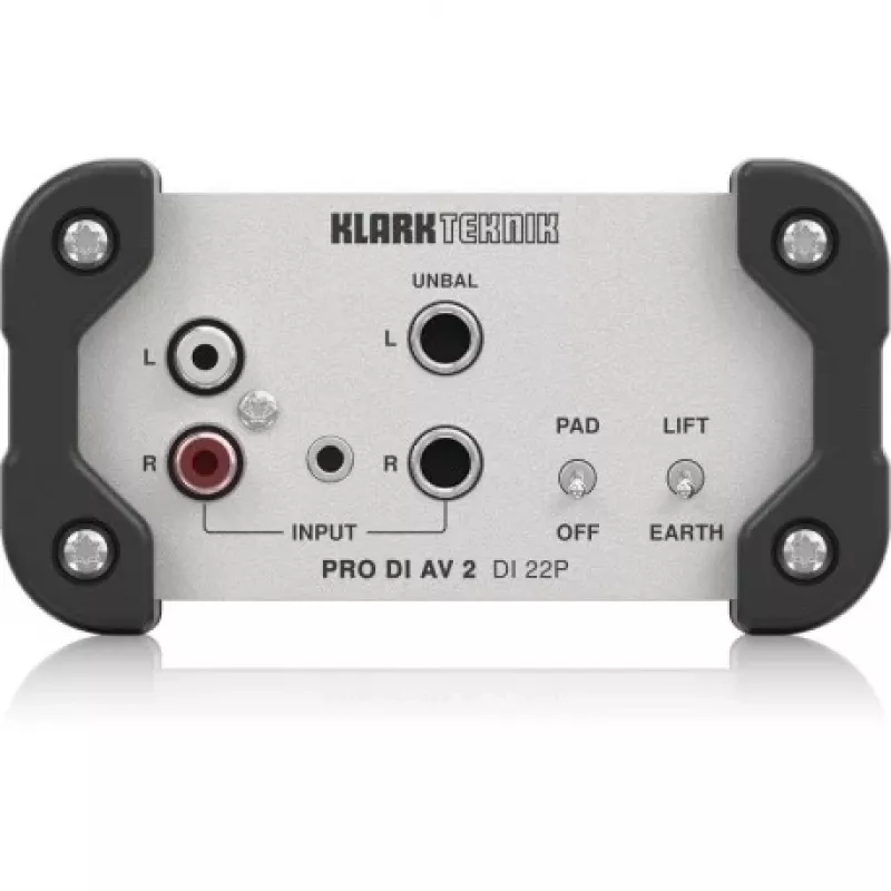 Klark Teknik DI 22P pasívny stereo DI box