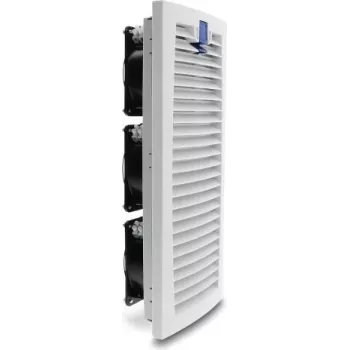 Delock 3 axiálne ventilátory 230 V AC s filtrom 418 x 180 x 84 mm