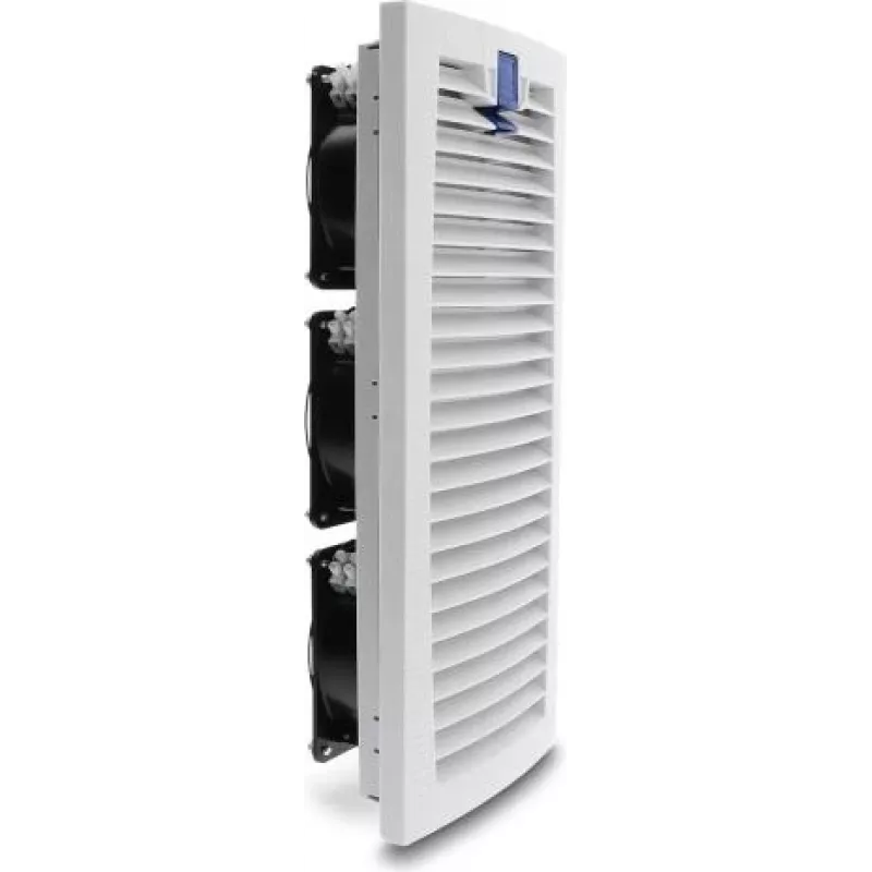 Delock 3 axiálne ventilátory 230 V AC s filtrom 418 x 180 x 84 mm