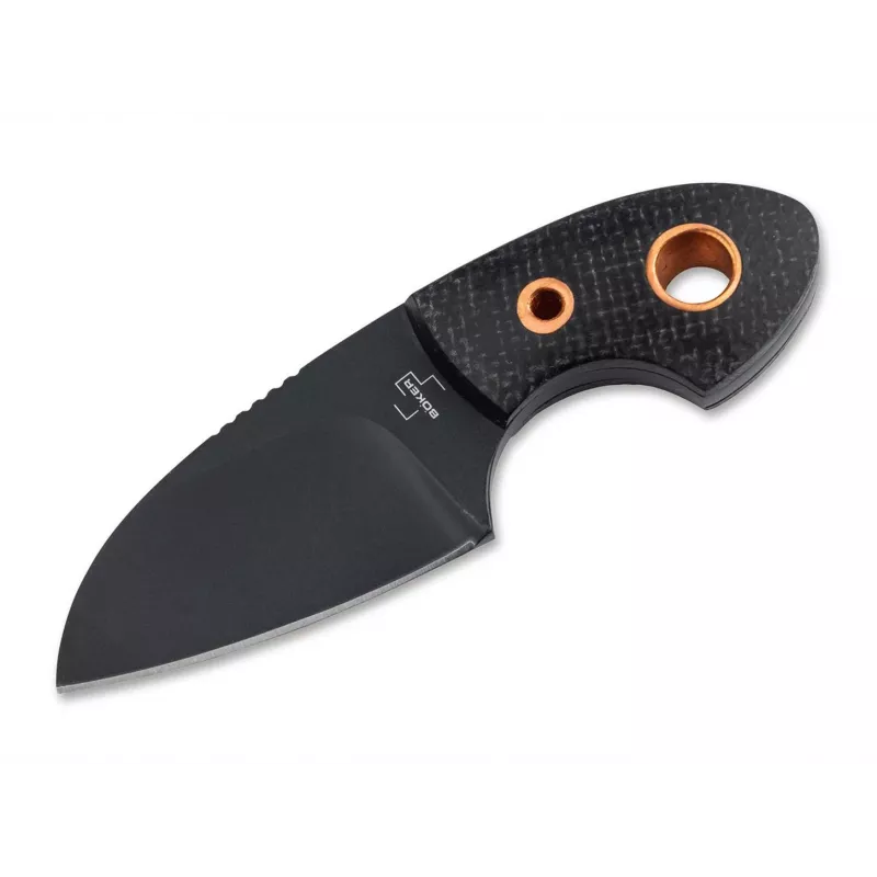 Boker Plus Gnome All Black Copper pevný nôž