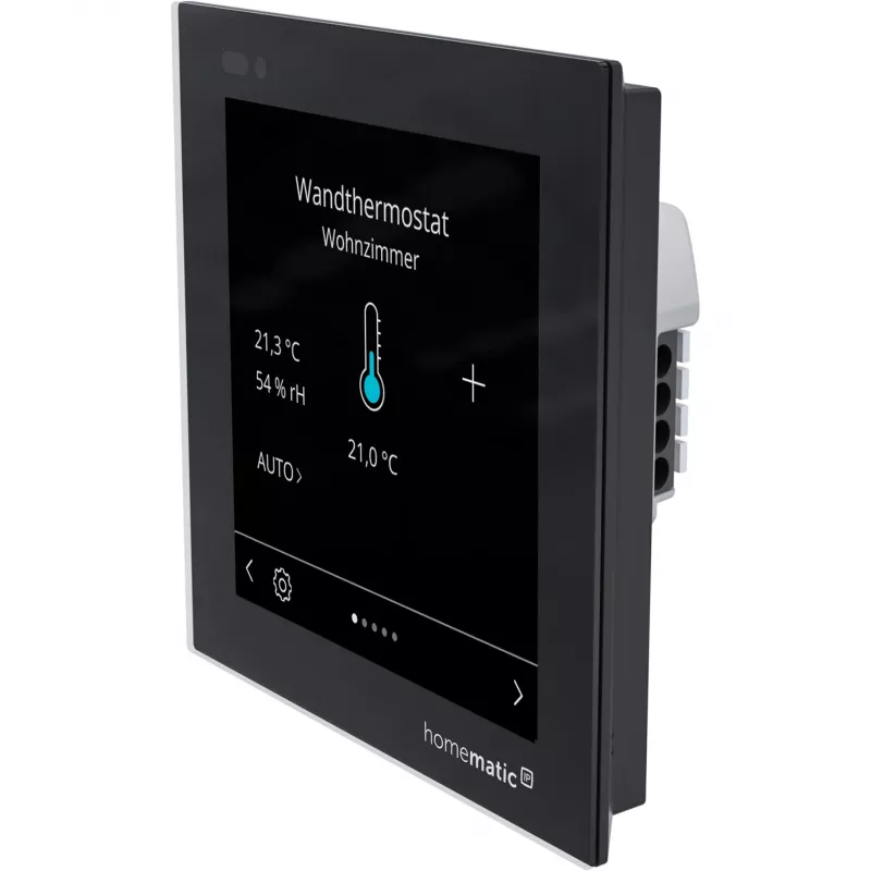 Homematic IP Glasdisplay - plus (HmIP-WGD-PL) Dotykový ovládací displej Smart Home