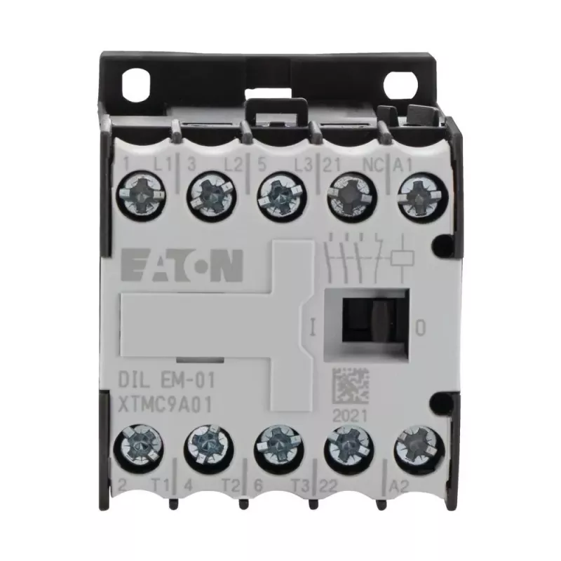 Eaton DILEM-01-G(24VDC) Mini stýkač, 3-pólový, 1 NC, cievka 24 V DC, 4 kW AC-3