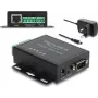 Delock Ethernet LAN konvertor na RS-232/RS-485/RS-422 a Modbus RTU/TCP gateway s 1,5 kV izoláciou