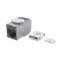 EFB Elektronik E-200130 Keystone Slim/Short Cat.6A tienený zinkový tlakový odliatok 10G modul