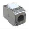 EFB Elektronik E-200130 Keystone Slim/Short Cat.6A tienený zinkový tlakový odliatok 10G modul
