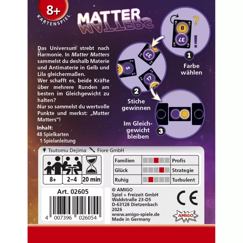 AMIGO Matter Matters Smart Plug s monitorovaním energie (Typ F, biela)