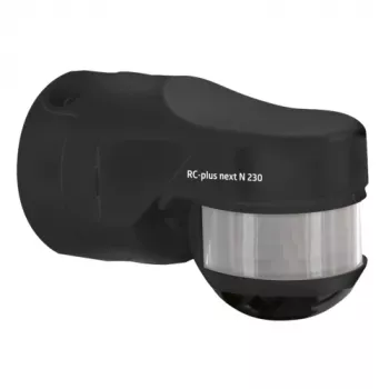 BEG RC-plus next N 230 čierny pohybový senzor s 230° dosahom a ochranou proti podliezaniu