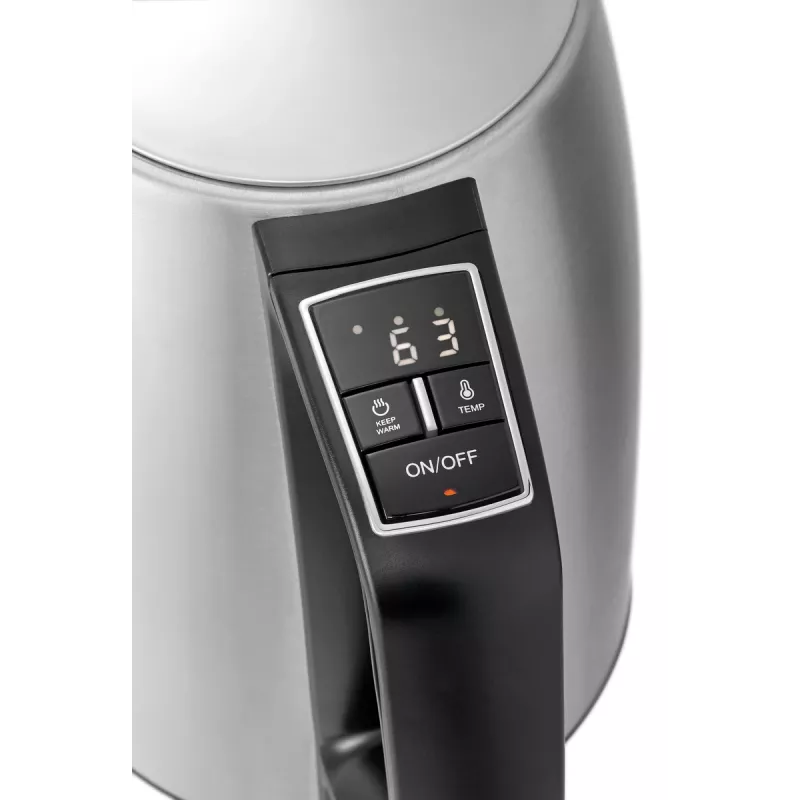Bartscher 1,7 l kanvica s digitálnou reguláciou teploty 200133, 14 stupňov 35-100 °C, nerez, 2200 W