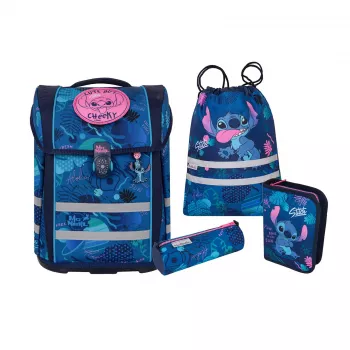 McNeill PERFECTO školská aktovka set 5-dielny Disney Stitch