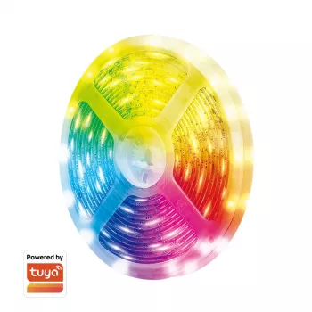 LogiLink WiFi Smart RGB+5700K svetelná lišta, 5m, kompatibilná s Tuya