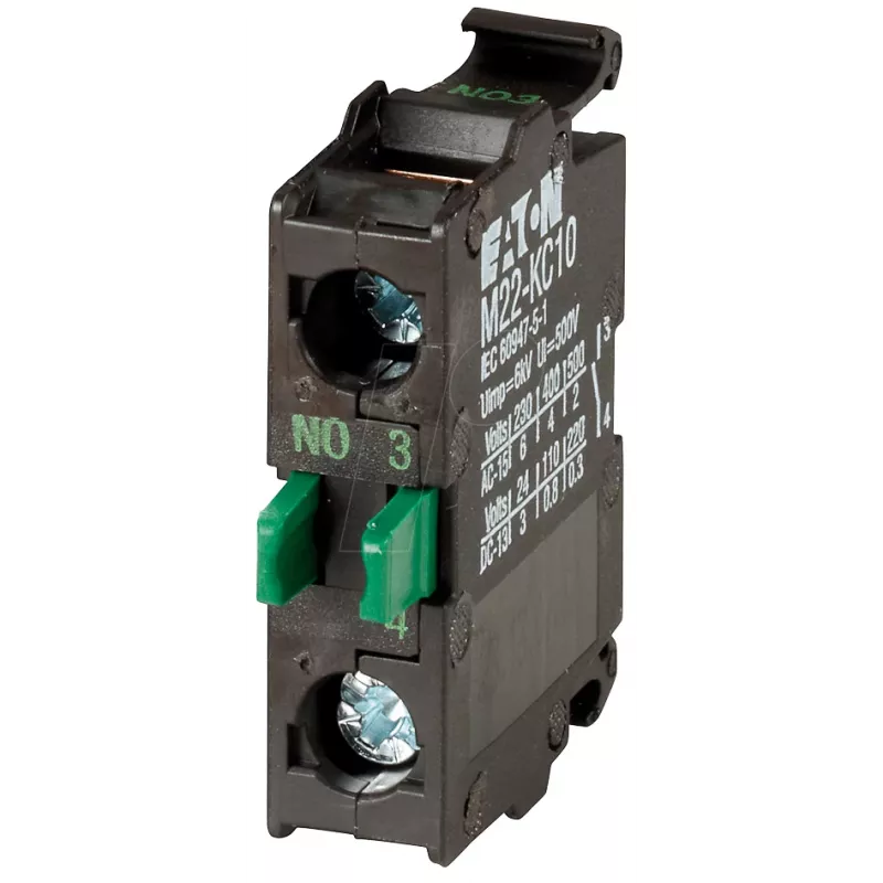 EATON M22-CKC10 kontaktný prvok 1NO základná montáž klietková svorka