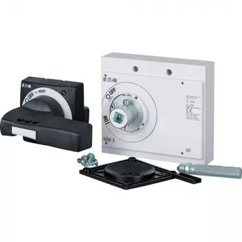 Eaton NZM3-XTVD-0 dverový otočný kľúč, čierny, IP66, uzamykateľný